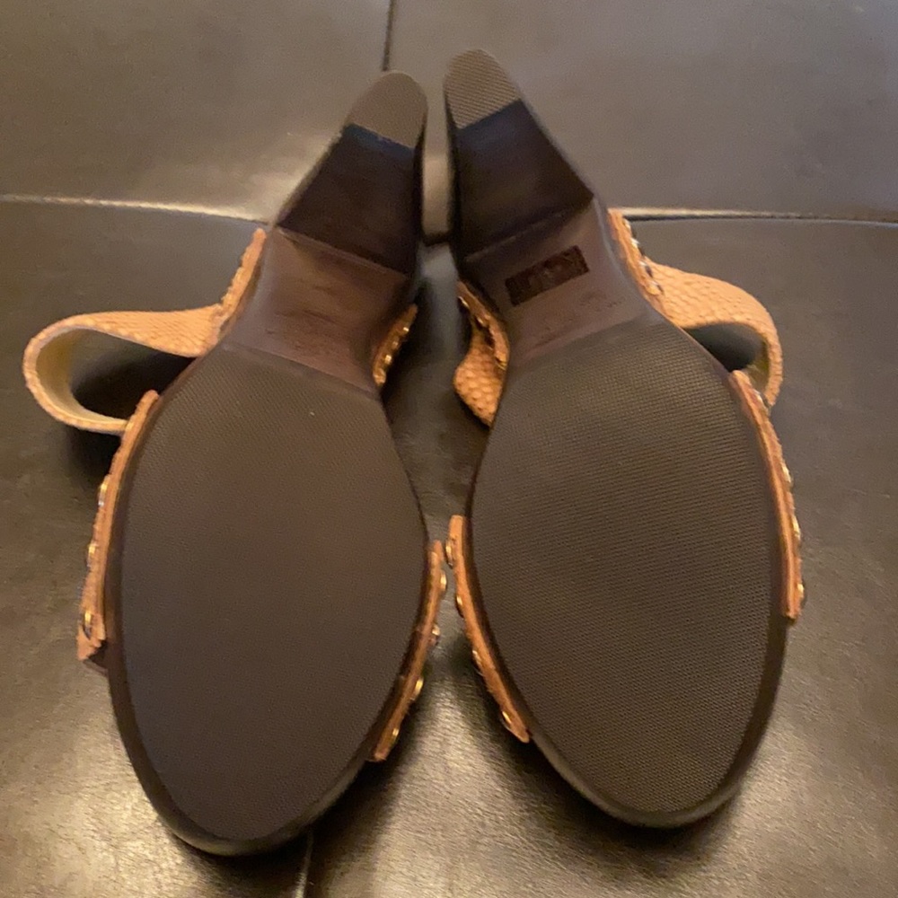 Jimmy Choo Wooden Heel Sandals - Picture 3 of 7